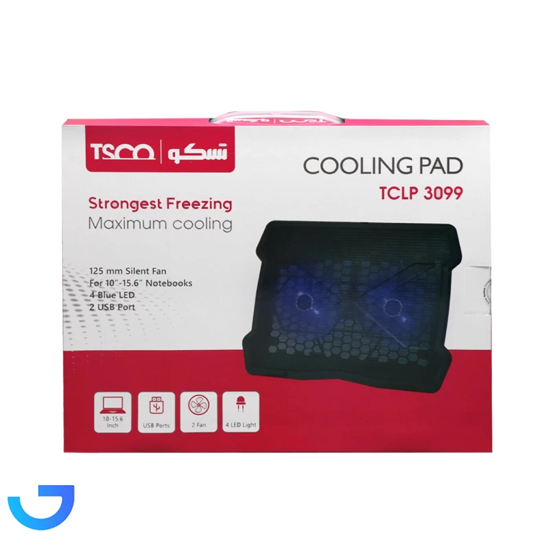 قیمت و خرید پایه خنک کننده لپ تاپ تسکو مدل TCLP 3099 | فروشگاه آریا
