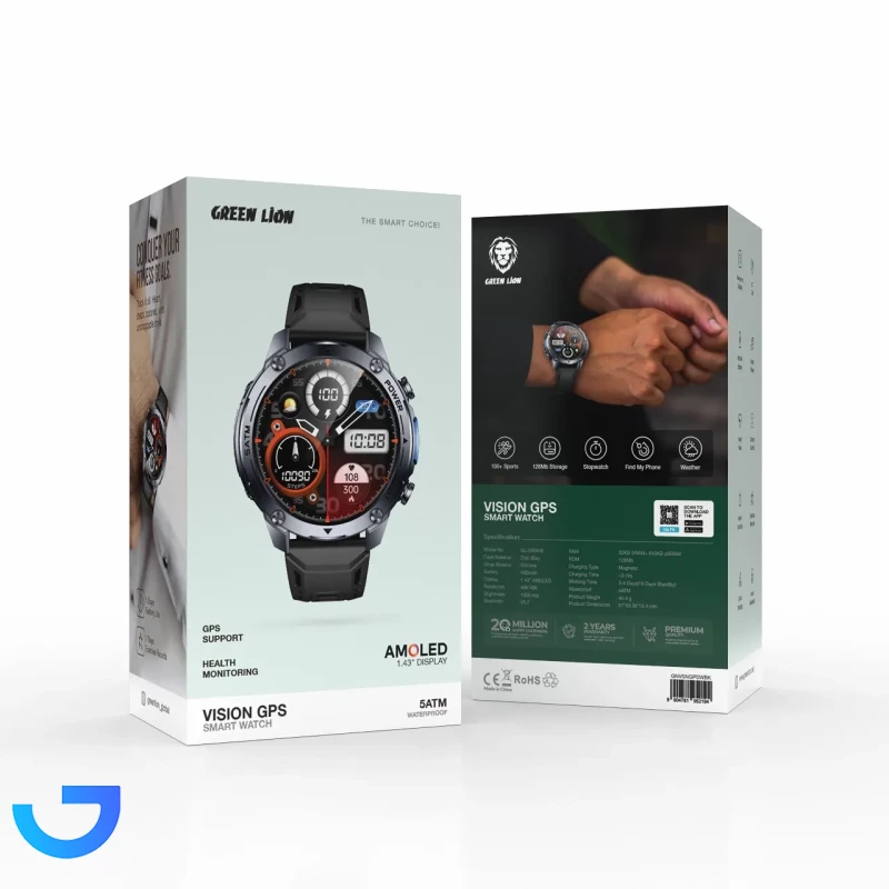 قیمت و خرید ساعت هوشمند گرین لاین مدل VISION GPS GNVSNGPSWBK | فروشگاه آریا