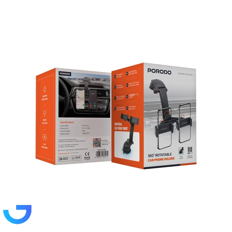 قیمت و خرید هولدر گوشی موبایل پایه دار پرودو مدل PDNB420THBK | فروشگاه آریا