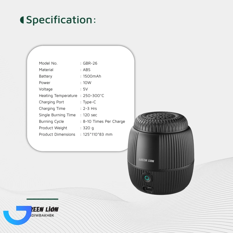 قیمت و خرید دستگاه بخور گرین لاین مدل Diwan GNDIWBAKHBK | فروشگاه آریا