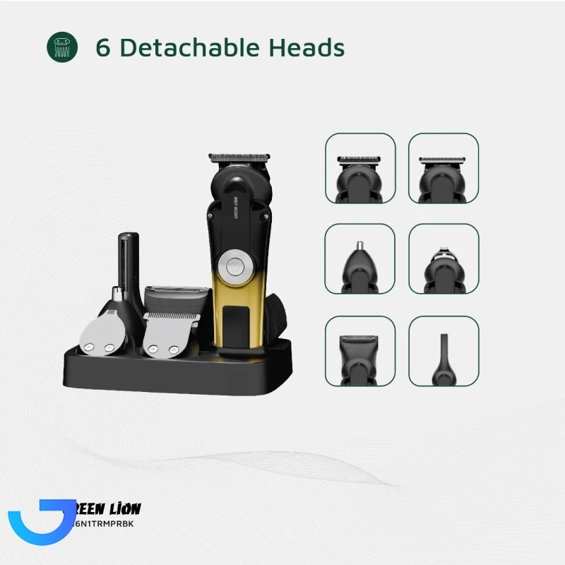 قیمت و خرید ماشین اصلاح مو گرین لاین مدل GN6N1TRMPRBK | فروشگاه آریا