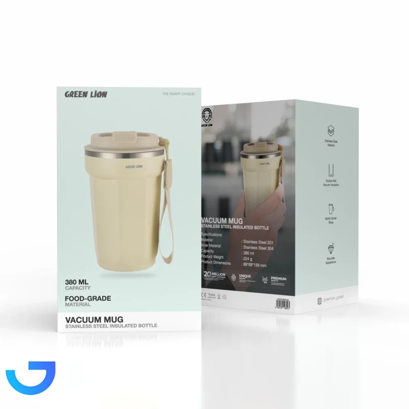 قیمت و خرید ماگ مسافرتی گرین لاین مدل Vacuum Mug GNVCMC380MLBG | فروشگاه آریا