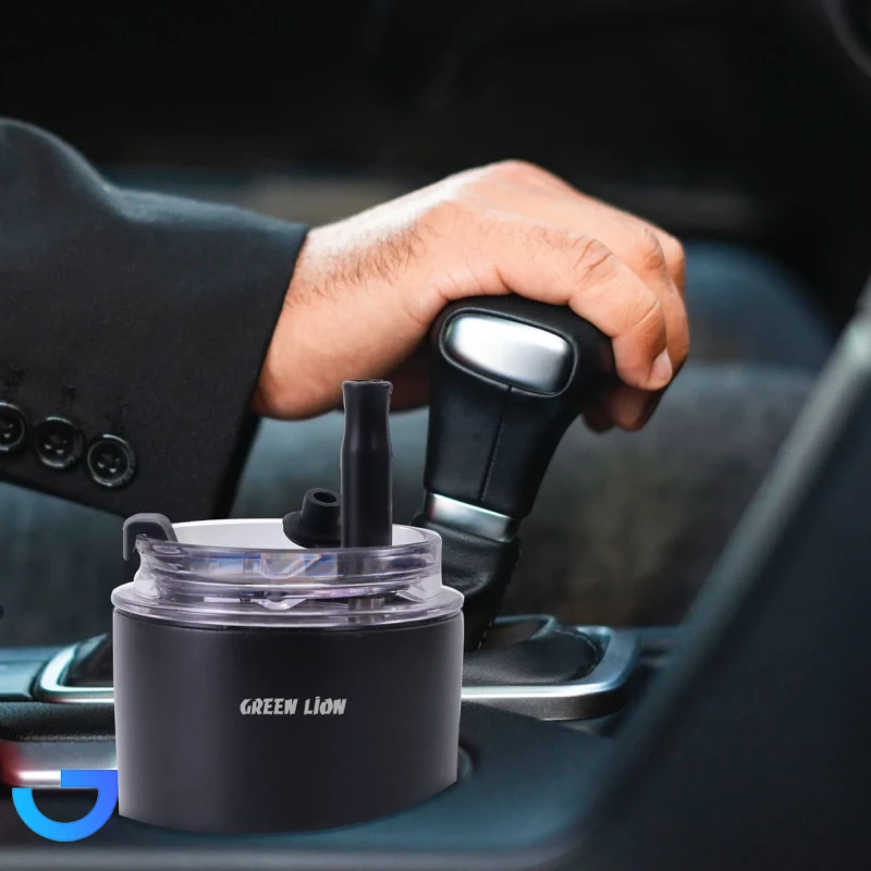 قیمت و خرید ماگ مسافرتی گرین لاین مدل Vacuum travel Mug Lite GNVATMUG280BK | فروشگاه آریا