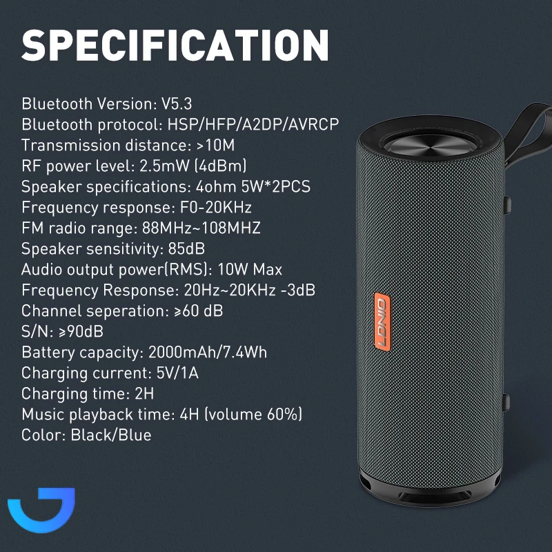 قیمت و خرید اسپیکر بلوتوثی الدینیو مدل BTS۱۳ ضدآب | فروشگاه آریا