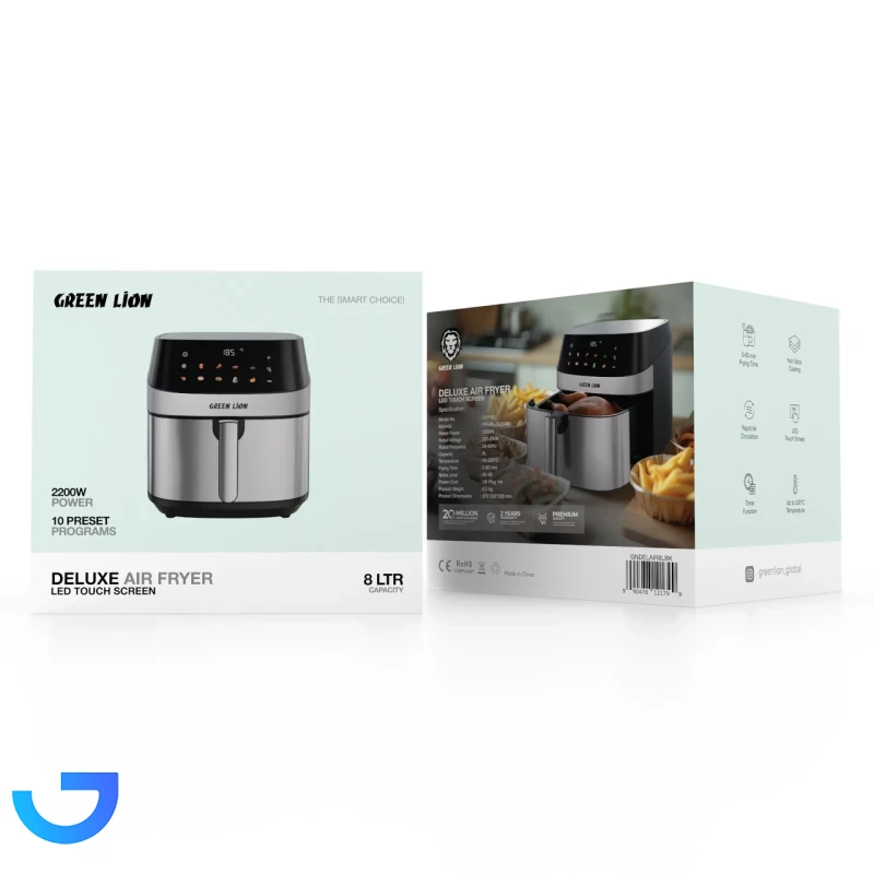 قیمت و خرید هواپز گرین لاین مدل Delux GNDELAIR8LBK | فروشگاه آریا