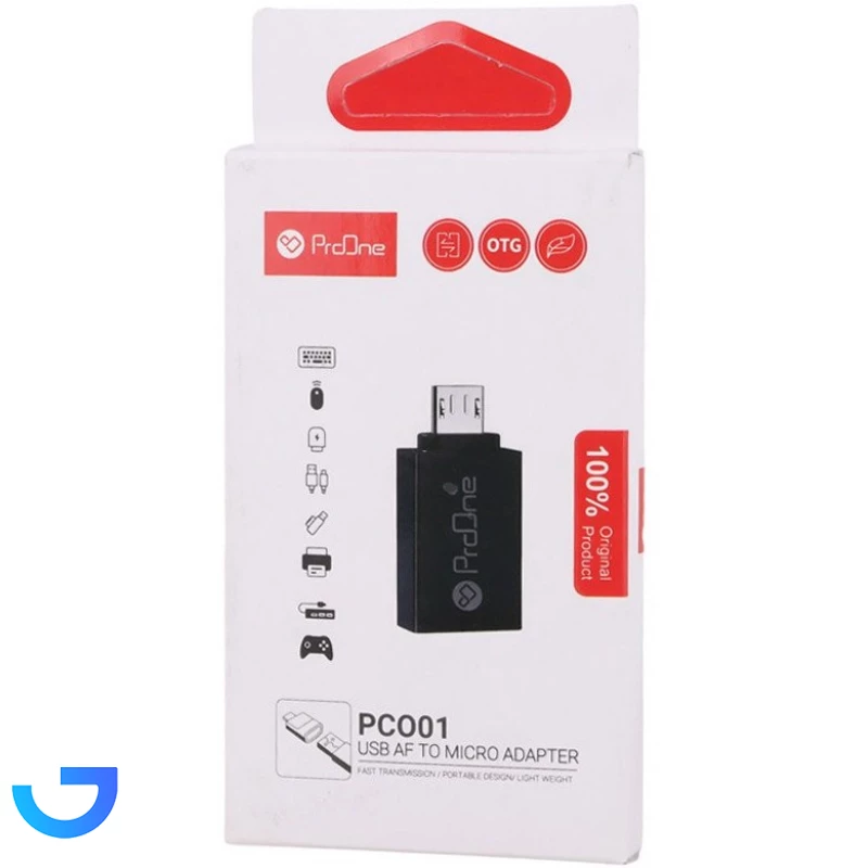 قیمت و خرید مبدل USB به microUSB پرووان مدل PCO01 | فروشگاه آریا