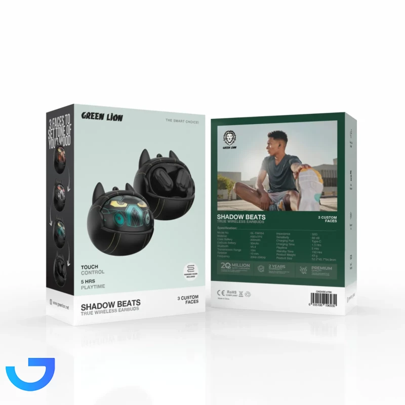 قیمت و خرید هدفون بی‌ سیم گرین لاین مدل Shadow Beats GNSHBEATBK | فروشگاه آریا