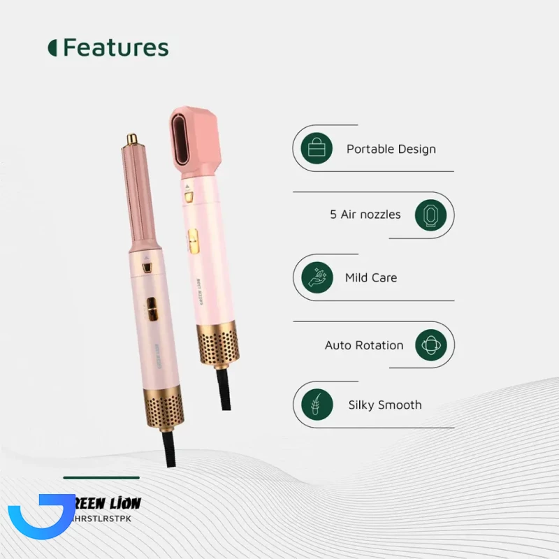 قیمت و خرید دستگاه حالت دهنده مو گرین لاین مدل Hair Styler 2 GNHRSTLRSTPK | فروشگاه آریا