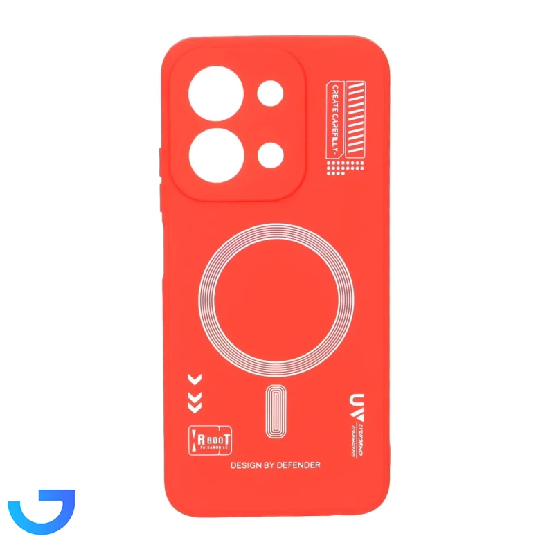 قیمت و خرید قاب Defender طرح مگ سیف هولوگرامی RT محافظ لنزدار مناسب برای Xiaomi Redmi 15C / Poco C85 | فروشگاه آریا