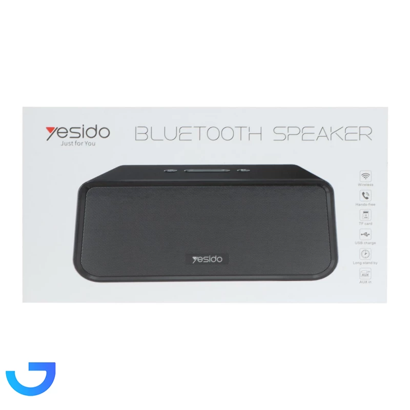 قیمت و خرید اسپیکر بی سیم 6وات یسیدو مدل YSW01 با درگاه رم و USB و AUX | فروشگاه آریا