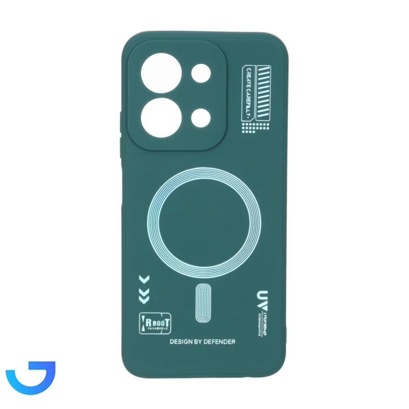 قیمت و خرید قاب Defender طرح مگ سیف هولوگرامی RT محافظ لنزدار مناسب برای Xiaomi Redmi 15C / Poco C85 | فروشگاه آریا