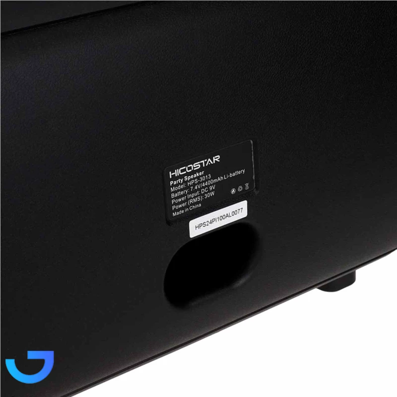 قیمت و خرید اسپیکر بی سیم قابل حمل هایکو استار مدل PARTY BOX HPS-3013 | فروشگاه آریا