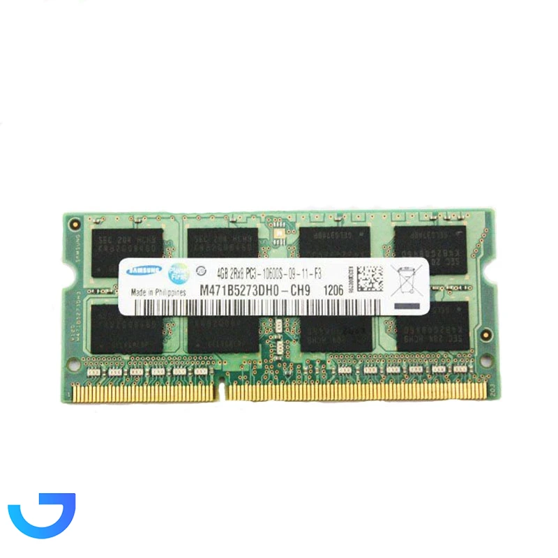 قیمت و خرید رم لپ تاپ DDR۳ تک کاناله ۱۳۳۳ مگاهرتز CL۱۱ سامسونگ مدل PC۳ ظرفیت ۴گیگابایت | فروشگاه آریا