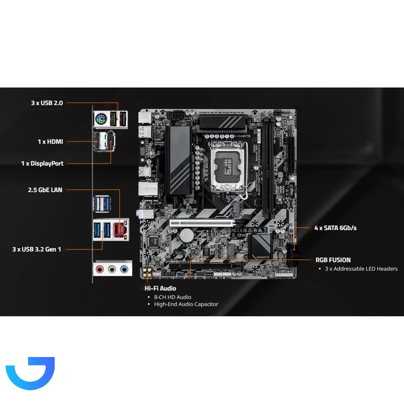 قیمت و خرید مادربرد گیگابایت مدل B860M POWER | فروشگاه آریا