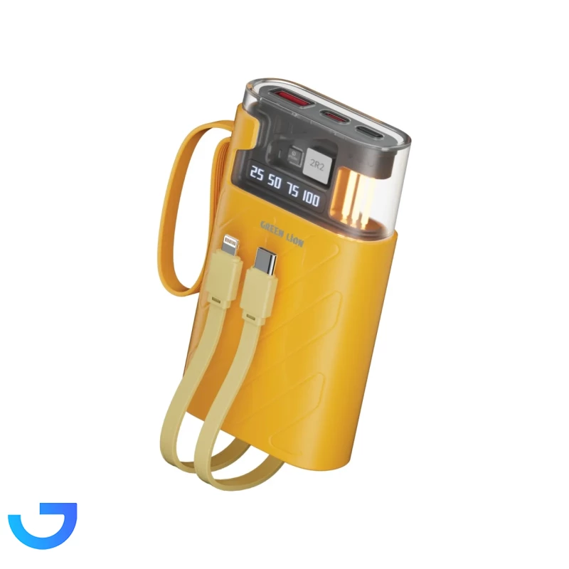 قیمت و خرید پاوربانک گرین لاین 10000mAh مدل ELIXIR VAULT GNELXRVLTYL 22.5W (PD و فست شارژ) | فروشگاه آریا