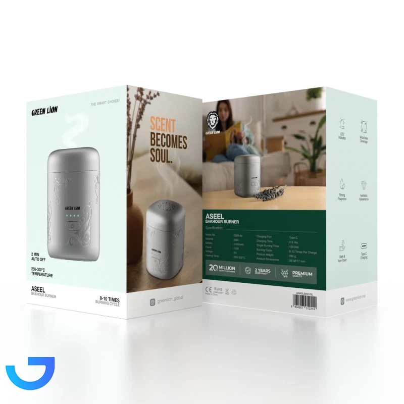قیمت و خرید دستگاه بخور عود گرین لاین مدل ASEEL GNASLBAKHSL | فروشگاه آریا
