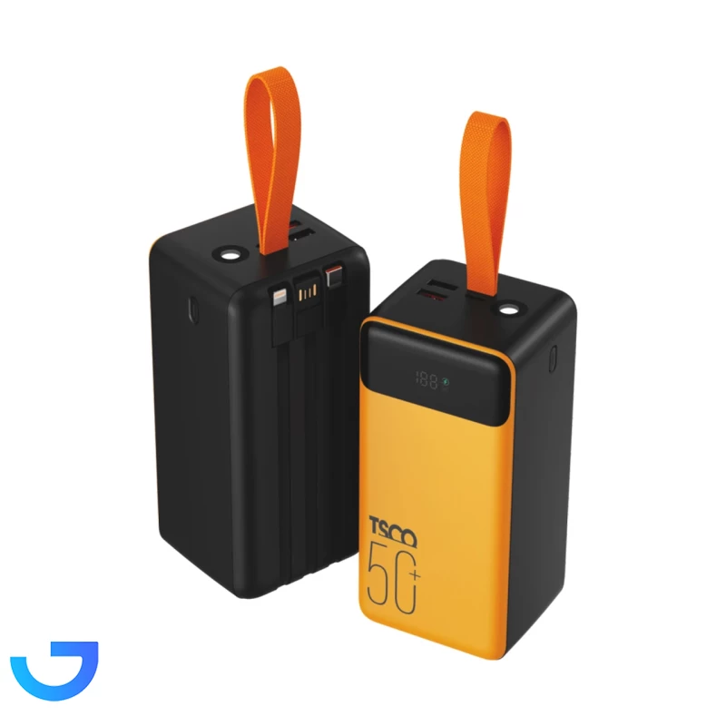 قیمت و خرید پاوربانک فست شارژ تسکو 50000mAh مدل TP 5001 22.5W | فروشگاه آریا