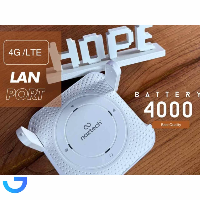 قیمت و خرید مودم 4G LTE رومیزی و همراه نزتک مدل Hope N300-CAT4 | فروشگاه آریا