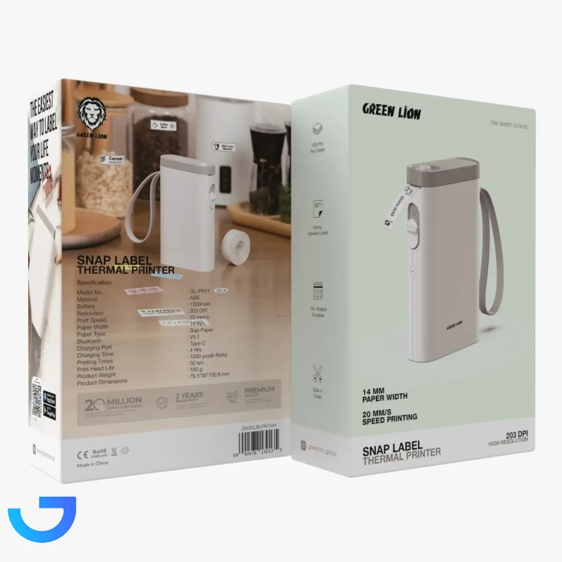 قیمت و خرید پرینتر لیبل زن Green Lion مدل SNAP LABEL GNSNLBLPNTWH | فروشگاه آریا