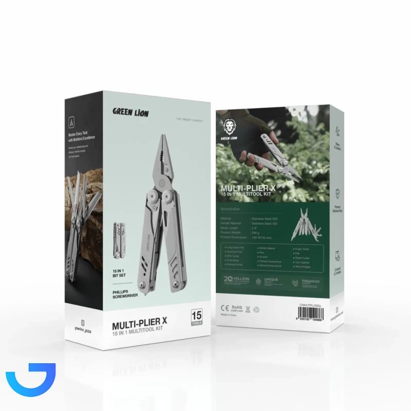 قیمت و خرید ابزار چندکاره Green Lion مدل Multi-PlierX GNMLTPLX15SL | فروشگاه آریا