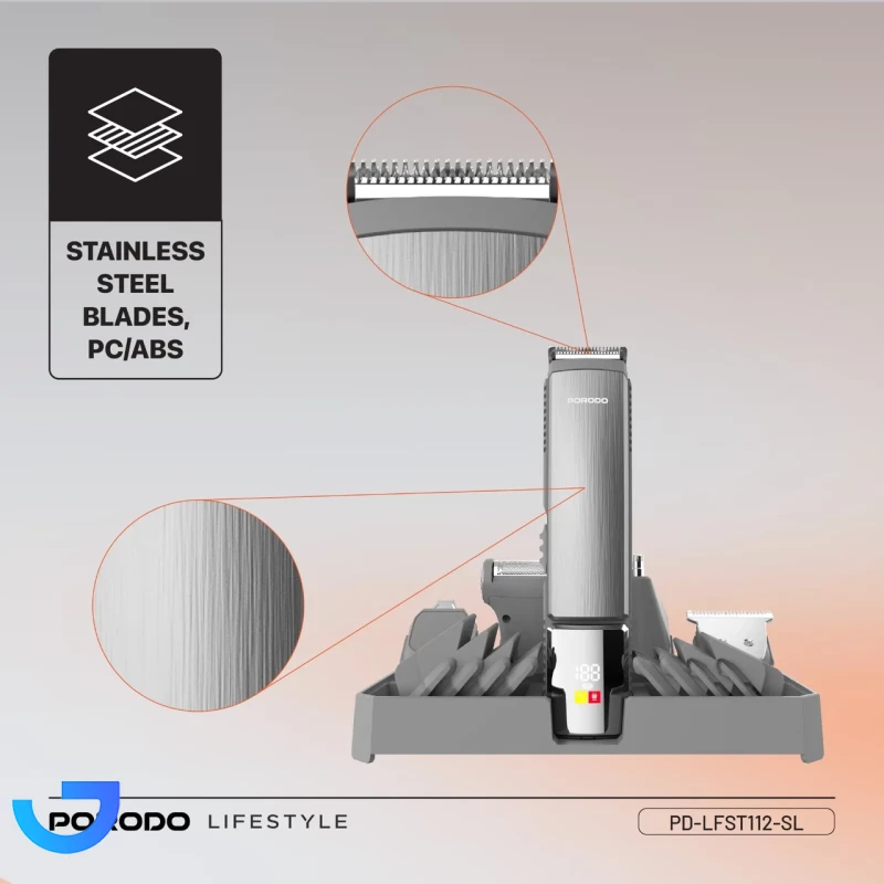 قیمت و خرید ماشین اصلاح چندکاره Porodo مدل PD-LFST112-SL | فروشگاه آریا