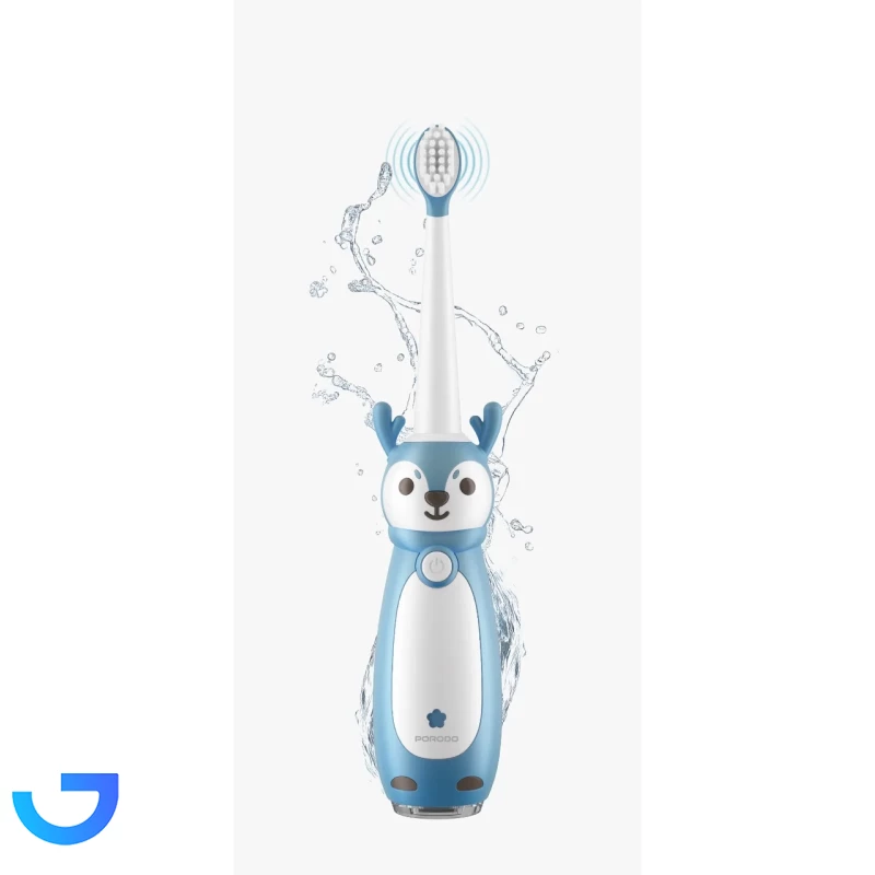 قیمت و خرید مسواک شارژی کودکان Porodo مدل Electric Tooth Brush PDLFSTK12BL | فروشگاه آریا