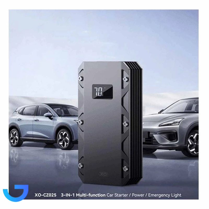 قیمت و خرید جامپ استارتر خودرو و پاوربانک 18W فست شارژ ایکس او 10000mAh مدل XO-CZ025 | فروشگاه آریا