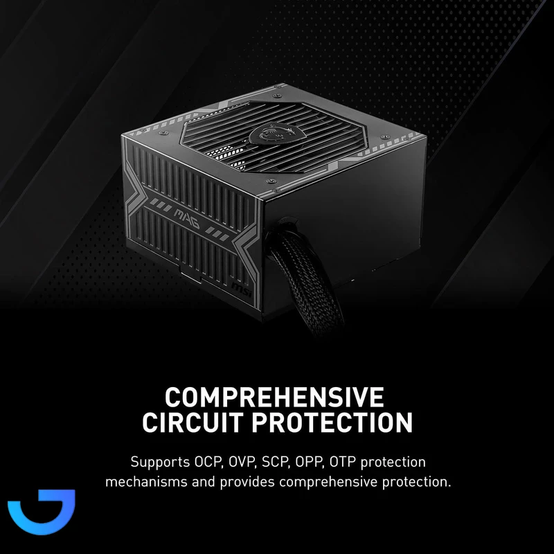 قیمت و خرید منبع تغذیه کامپیوتر ام اس آی مدل MAG A550BN | فروشگاه آریا