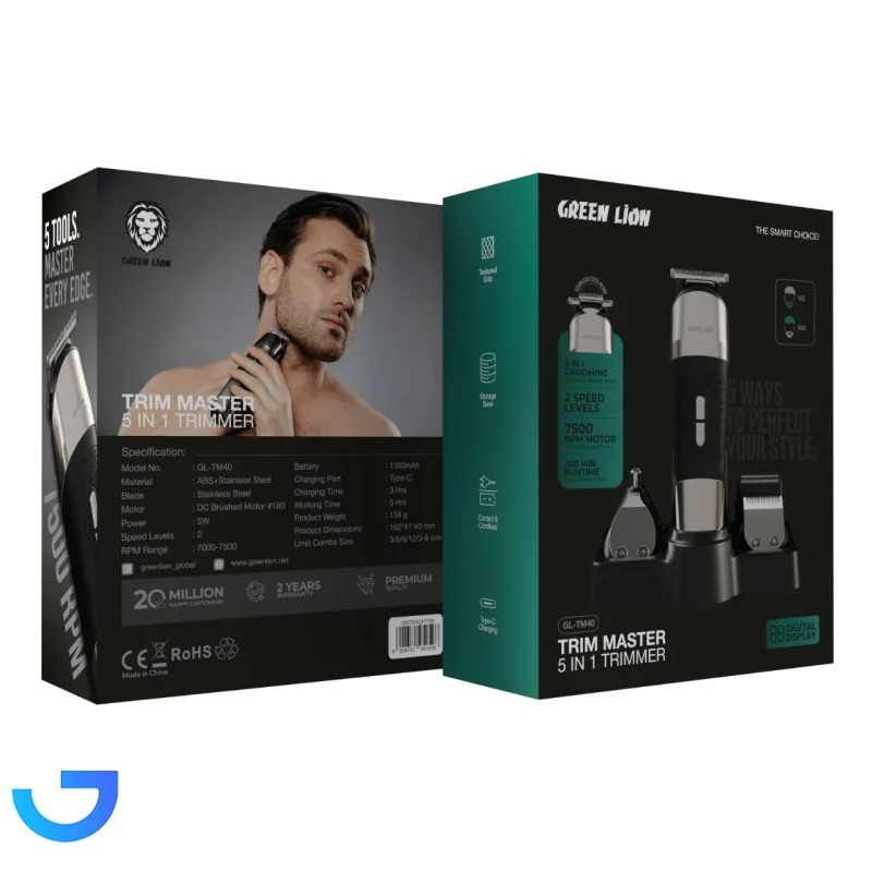 قیمت و خرید ماشین ریش تراش گرین لاین مدل TRIM MASTER GNTM40HTBK | فروشگاه آریا