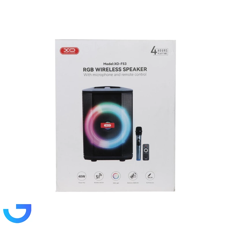 قیمت و خرید اسپیکر بی سیم 40وات ایکس او مدل F53 | فروشگاه آریا