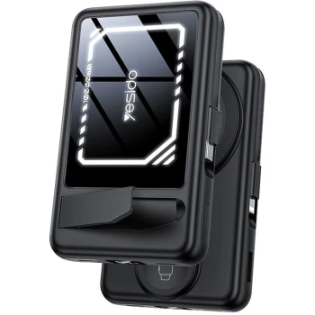 پاوربانک فست شارژ و وایرلس دوکاره Yesido 10000mAh مدل YP79 22.5W | فروشگاه آریا