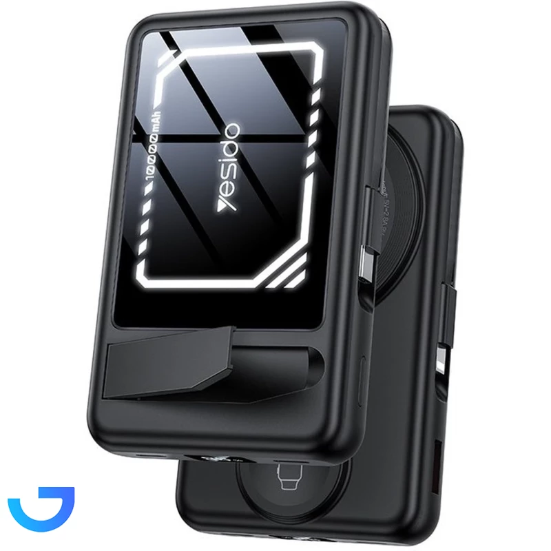 قیمت و خرید پاوربانک فست شارژ و وایرلس دوکاره Yesido 10000mAh مدل YP79 22.5W | فروشگاه آریا