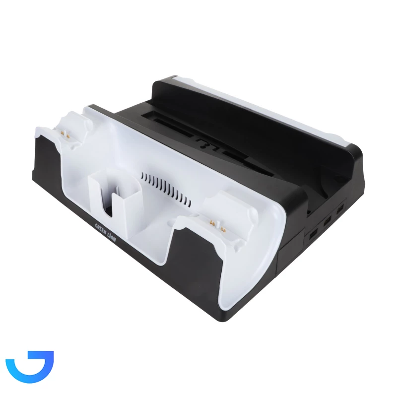 قیمت و خرید پایه شارژ و فن خنک کننده گرین لاین مناسب برای PlayStation 5 مدل GPX380 GNPS5CSTDWH | فروشگاه آریا