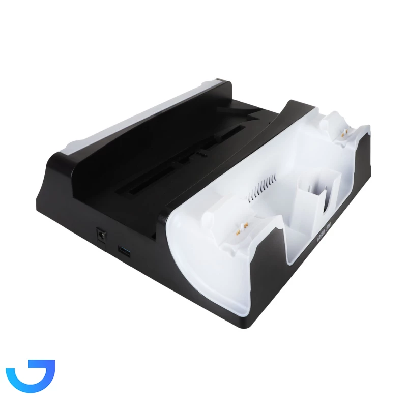 قیمت و خرید پایه شارژ و فن خنک کننده گرین لاین مناسب برای PlayStation 5 مدل GPX380 GNPS5CSTDWH | فروشگاه آریا