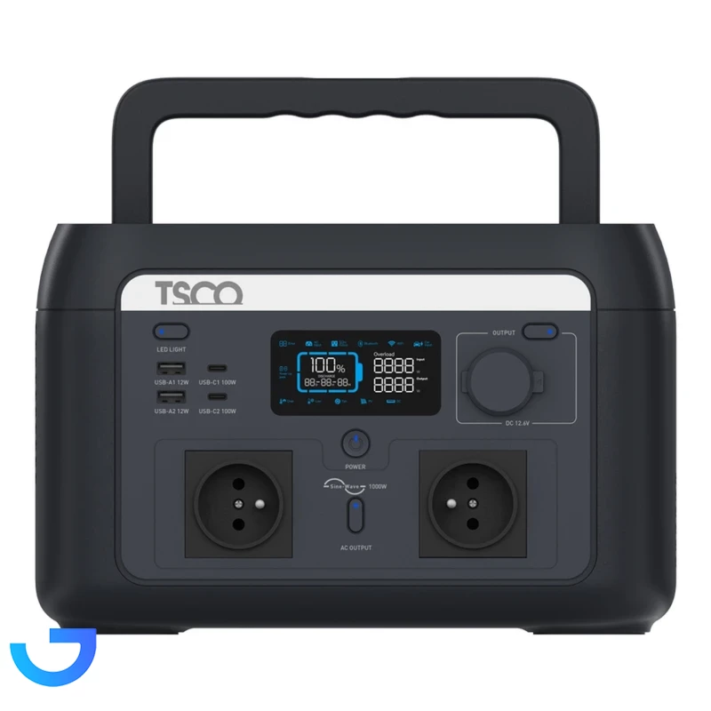 قیمت و خرید پاور استیشن تسکو 192000 میلی آمپر ساعت مدل TST 1000 1000W | فروشگاه آریا