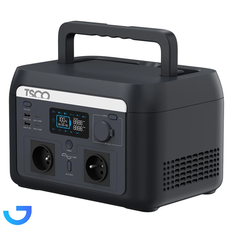 قیمت و خرید پاور استیشن تسکو 192000 میلی آمپر ساعت مدل TST 1000 1000W | فروشگاه آریا