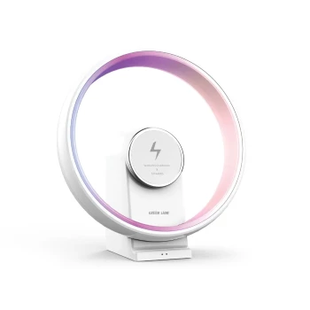 اسپیکر بی سیم و شارژر وایرلس گرین لاین مدل JUPITER GNJPTRLMPWH | فروشگاه آریا