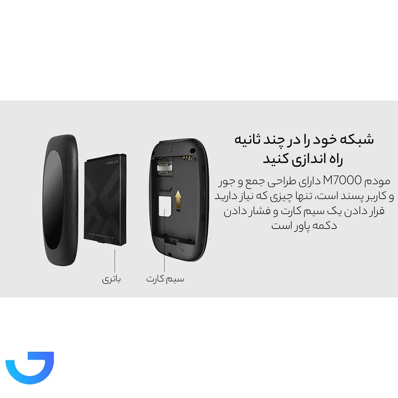 قیمت و خرید مودم 4G قابل حمل تی پی‌لینک مدل M7000 | فروشگاه آریا