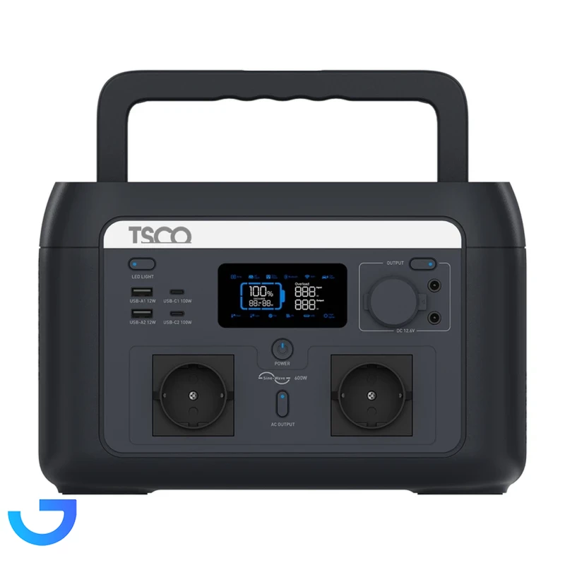 قیمت و خرید پاور استیشن تسکو 160000میلی آمپر مدل TST 601 600W | فروشگاه آریا