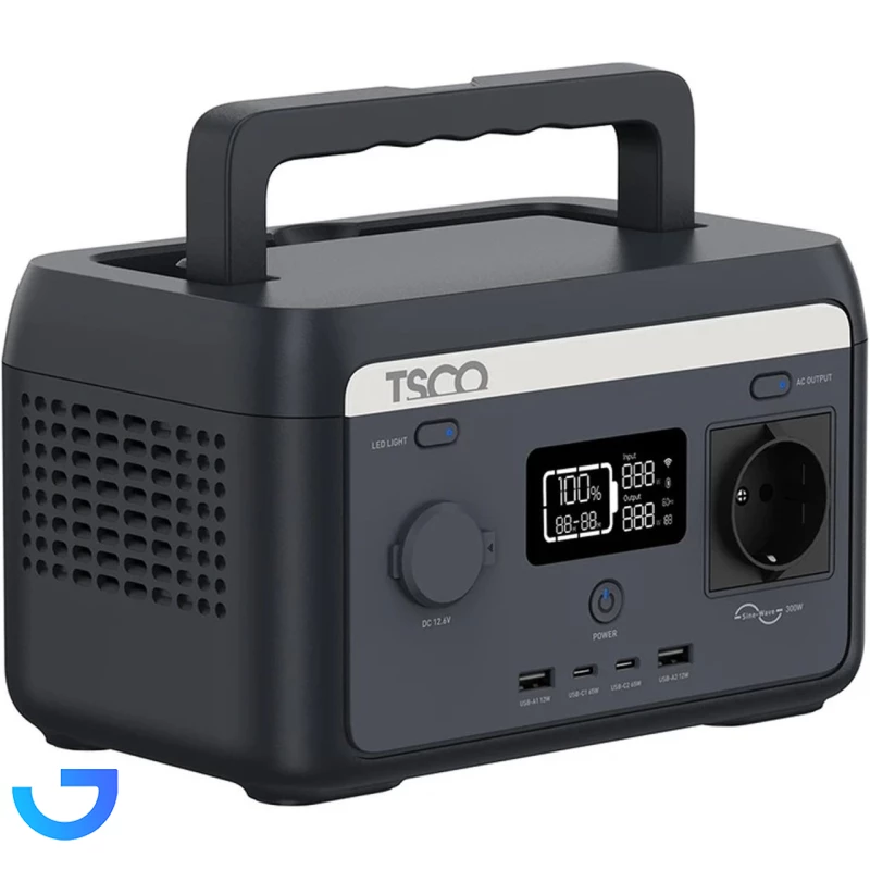 قیمت و خرید پاور استیشن تسکو 64000میلی آمپر مدل TST 301 300W | فروشگاه آریا