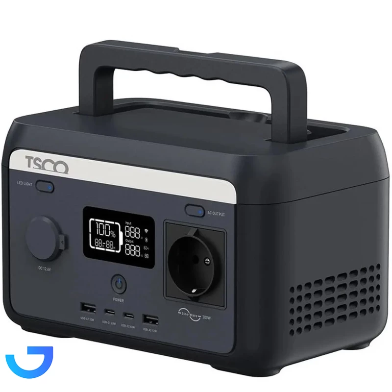 قیمت و خرید پاور استیشن تسکو 64000میلی آمپر مدل TST 301 300W | فروشگاه آریا