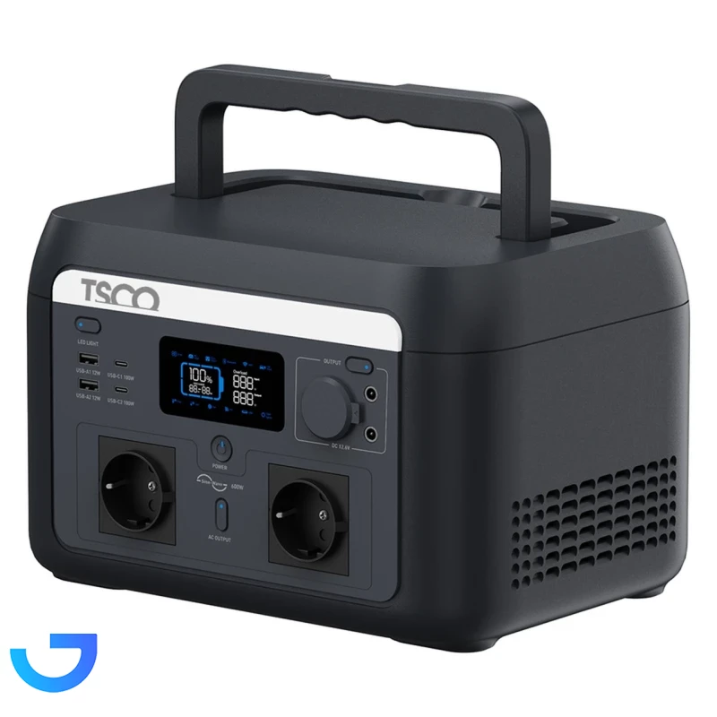 قیمت و خرید پاور استیشن تسکو 160000میلی آمپر مدل TST 601 600W | فروشگاه آریا