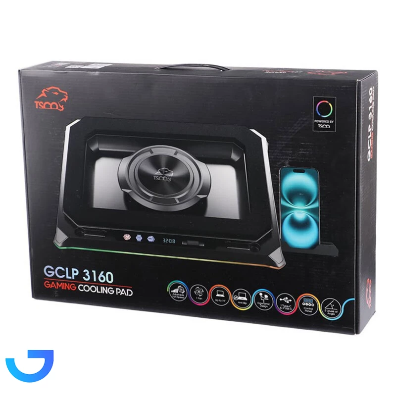 قیمت و خرید پایه خنک کننده لپ تاپ گیمینگ TSCO مدل GCLP 3160 | فروشگاه آریا