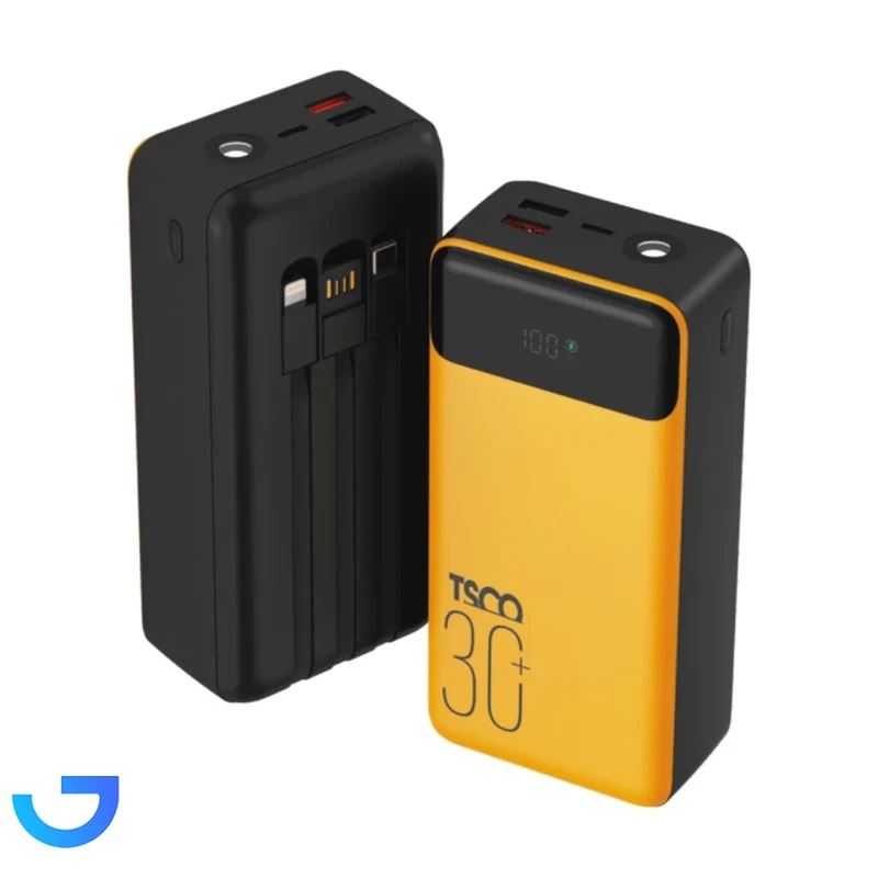 قیمت و خرید پاوربانک فست شارژ TSCO 30000mAh مدل TP 3001 22.5W | فروشگاه آریا