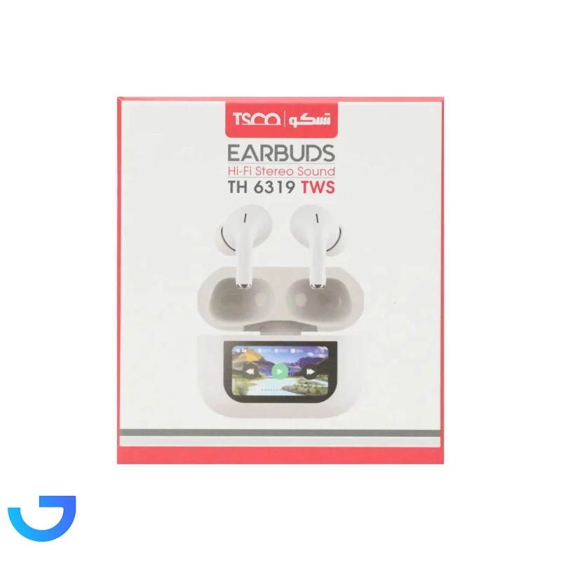 قیمت و خرید ایرفون بی سیم TSCO با قابلیت ANC و نمایشگر LED لمسی مدل TH 6319 | فروشگاه آریا