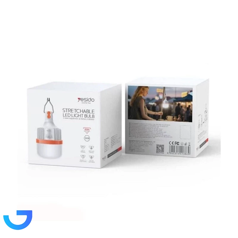 قیمت و خرید لامپ ال‌ای‌دی 60 وات یسیدو مدل شارژی DH16 60W | فروشگاه آریا