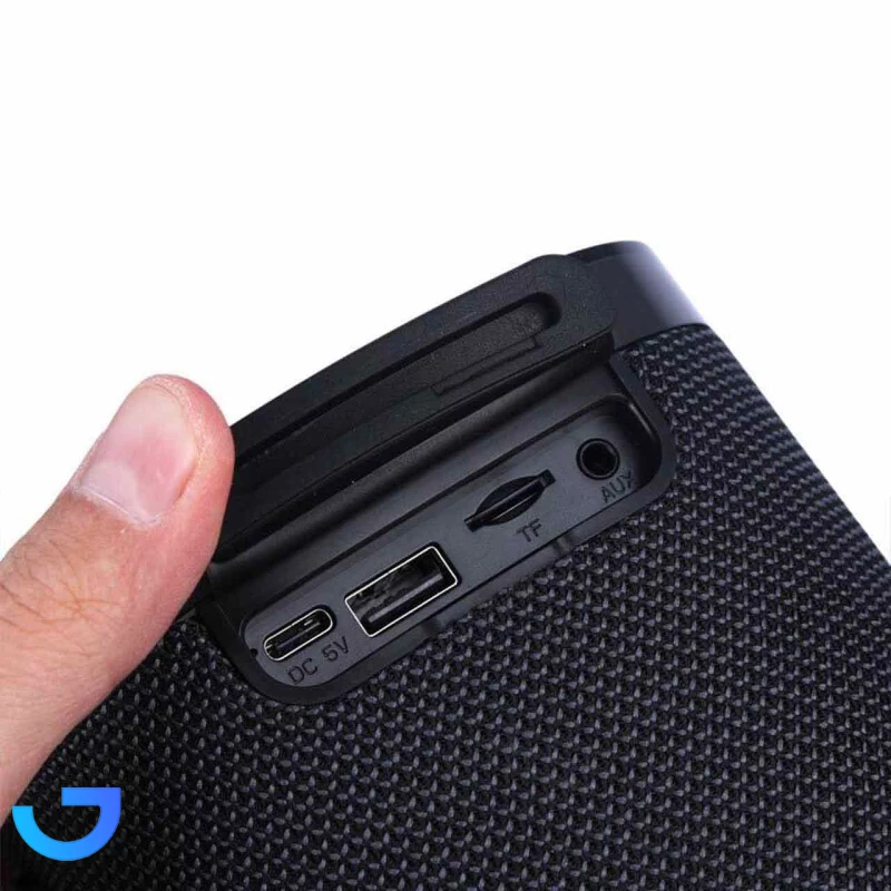 قیمت و خرید اسپیکر بی سیم شارژی 8 وات یسیدو مدل YSW25 دارای درگاه AUX و نورپردازی RGB | فروشگاه آریا