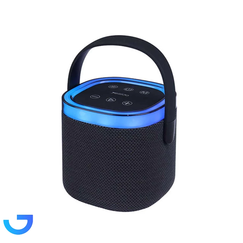قیمت و خرید اسپیکر بی سیم شارژی 8 وات یسیدو مدل YSW25 دارای درگاه AUX و نورپردازی RGB | فروشگاه آریا