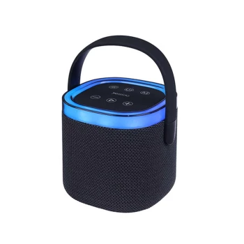 اسپیکر بی سیم شارژی 8 وات یسیدو مدل YSW25 دارای درگاه AUX و نورپردازی RGB | فروشگاه آریا