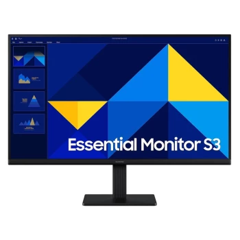 مانیتور 27 اینچ سامسونگ مدل Essential Monitor S3 S30GD LS27D300GAMXUE | فروشگاه آریا